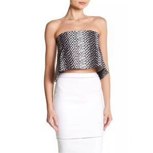 NWT - Elizabeth & James Designer Ikat Addilyn Bandeau Top, Size XS